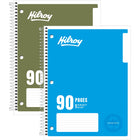 Hilroy 1-Subject Recycled Notebook, 10-1/2" x 8", Assorted, 90 Pages-Paper: recycled with 30% post consumer waste
