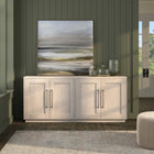 Hudson&Canal Tillman 68" Rectangular Buffet Table - Alder White-Constructed of sturdy MDF materials in an alder white wood-look finish