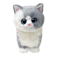 Ty - Furley - Chat en peluche, gris-Chat en peluche - Article #37411
