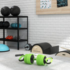 Soozier 4-in-1 88 lb Adjustable Weight Dumbbell Set - Green-Add or lower the weight, ensuring a comfortable workout