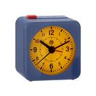 Marathon Watch Mini Non-Ticking Analog Alarm Clock with Auto Back Light and Snooze Function - Blue-4