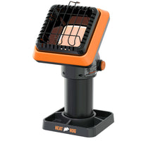 Heat Hog - Chaufferette portable ''porcelet" au propane 4000 BTU - Noir-Petit et portable, parfait pour la chasse, la pêche et le camping
