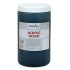Handy Art Acrylic Gesso - Black - 32 oz - 2 Pack-Apply as an undercoating or primer to surface before painting to improve adherence