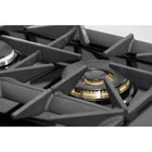 Kucht 48" KXD Series Dual Fuel Range Propane Gas - Gemstone-Full Titanium Stainless Steel range with professional Gold handle will help you create the ultimate cooking experience