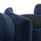 Modway Nebula Upholstered Performance Velvet Ottoman - Midnight Blue-9