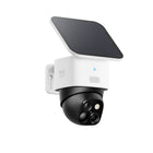 eufy Security SoloCam S340 Solar Security Wireless Outdoor Camera - White-Dual Views and Comprehensive Surveillance: See broad views while zooming in on crucial details, all in a single frame