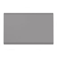 WeatherTech - Tapis du milieu anti-fatigue ComfortMat Connect - Fibre de carbone - Gris-Chaque pièce de centre mesure également 3 pi de long. Assemblez-les entre les pièces d’extrémité ou d’angle.