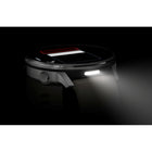 Garmin - Venu 4 – 45 mm, Argent avec bracelet en silicone gris argenté-Application ecg garmin: L'application ECG utilise des capteurs pour enregistrer les signaux électriques qui contrôlent le rythme de votre cœur. Elle analyse cet enregistrement pour détecter des signes d'un rythme cardiaque irrégulier appelé fibrillation auriculaire (FA)