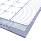 Blueline 2027 Monthly Desk Pad Calendar - 17-3/4" x 10-7/8" - Bilingual-Reinforced chipboard backer