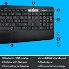 Logitech MK850 Wireless Keyboard and Mouse Combo, English-Experience next-level comfort and productivity with the powerful MK850 Performance.
