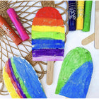 Kwik Stix Solid Tempera Paint Stick - Classic - Neon & Metallic Colours - 24 Pack-7