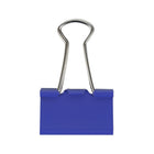 JAM Paper Colourful Binder Clips - Medium - 1 1/4" - Purple - 15 Pack-Size: Medium 1.25 inch (32mm) | Easily spring back into shape when removed