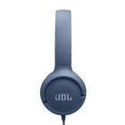 JBL Tune 520C USB-C Hi-Res Wired On-Ear Headphones - Blue-Wide compatibility