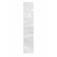 KL Rubber - Sac refermable en polyéthylène avec trou de suspension - 2 Mil - 2,25 x 12 po - paquet de 1000-Lèvre décalée avec fermeture refermable durable pour une ouverture facile et une fermeture sécurisée