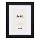 Gry Mattr - Ensemble de 7 cadres de galerie en bois - 15,90 po x 12,31 po x 2,68 po - Noir-Dimensions : Chaque cadre mesure 15,90" x 12,32" x 2,68", idéal pour les photos et oeuvres d'art de taille standard