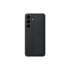 Samsung - Coque Grip pour Samsung Galaxy S25 FE - Noir-Étui rigide ajusté en plastique rigide
