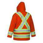 Forcefield Hi-Vis Cotton Canvas Duck Parka - Orange - X-Large-X-Large