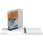 Davis Group QuickFit 1.5" 3-Ring View Binder - White-1.5" rings