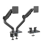 ShoppingAll Heavy Duty Dual Monitor Mount for 13-35" Screens - Black-Each arm supports up to 35" VESA compatible screen that weights 26.5 lb or lighter