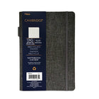 Cambridge Bungee Notebook with Pen Loop - 192 Pages - Light Grey (590015)-8-1/2" x 6"