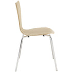 Modway Revolve 3-Piece Dining Set - White Natural-4