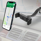 Mighty Mount Simpl Grip - Flexible Gooseneck Dash & Windshield Mount-360° rotation: For Portrait & Landscape viewing