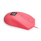 Mionix AVIOR Ambidextrous 5000 DPI Optical Mouse - Pink Frosting-For left or right hands