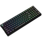 Keychron K4 HE Aluminum Swappable RGB Backlight - Nebula Switch - Black-Keychron Launcher web configurator support for easy keymap and behavior customization (rapid trigger, one key multiple commands, etc.)