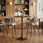 Zuo Valleta Bar Table - Brown-Material: Steel