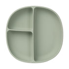 b.box - Assiette en silicone + couvercle - Sauge-Base à ventouse en silicone antidérapante et résistante – tirer sur la languette pour la détacher