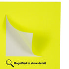 JAM Paper Square Address Labels, 2 x 2, Neon Yellow, 240 Pack-12 labels per sheet