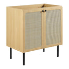 Modway Chaucer 30" Bathroom Vanity - Oak/White-Ceramic Basin