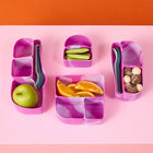 b.box - Boîte à lunch Bento en silicone - Cosmique-Sans BPA