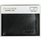 CHAMPS - Portefeuille à aile supérieure en cuir RFID de la collection classique CHAMPS-2 poches à fente