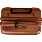CHAMPS Luggage Iconic II 3-Piece Hardside 8-Wheeled Expandable Luggage Set - Rose Gold-Telescopic handle