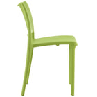 Modway Hipster Dining Side Chair - Green-Non-marking plastic foot glides
