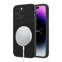 AXS PROTech Plus MagSafe Compatible Sleek Dual-layered Anti-Shock Case for Apple iPhone 15 Pro - Black-Drop resistant up to 10 feet
