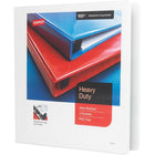 Staples Heavy-Duty View Binder with D-Rings - 1 1/2" - White-One-Touch Rings open and close with ease