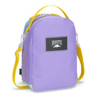 Roots Insulated Lunch Bag - 7L - Pink Purple-Organized Storage: Two zippered compartments and an interior mesh pocket keep essentials neatly arranged