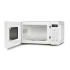 Commercial Chef 0.7 cu. ft. 700W Countertop Microwave - White-Grab & Go: This small microwave for your kitchen counter helps to heat meals, snacks, & drinks quickly to accommodate your busy life. Our microwave oven lets you enjoy delicious food on the go.