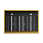 KUCHT KRH36TG 36" 900 CFM Wall Mounted Range Hood - Gemstone-LCD display with sensor touch allows you to choose the right speed