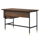 Modway Nexus 47" Office Desk - Black Walnut-Assembly Required