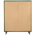Manhattan Comfort Granville 37.8" Modern Tall Dresser - Sage Green-17.72" L x 37.8" W x 48.98" H