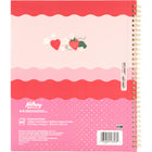Hilroy Be Berry Notebook - 10-1/2" H x 8" W - 160 Pages - Green-Perforated Pages: Clean, evenly perforated edges allow pages to be removed easily and neatly, making it simple to hand in assignments, share notes, or organize paperwork.
