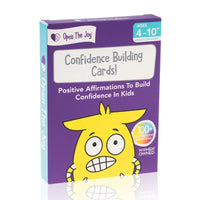 Open The Joy - Cartes pour renforcer la confiance en soi ! - Version anglaise-Ce jeu de cartes d'Open The Joy comprend plus de 100 affirmations positives et activités ludiques pour renforcer la confiance en soi.
