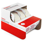 Staples Invisible Tape with Dispenser - 19 mm x 21.5 m - 3 Pack-Invisible when applied