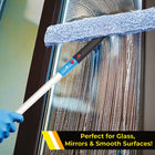 Gritt Commercial 14" Heavy-Duty Swivel Window Washer - 3 Pack-Strip Washer Material: Microfiber