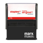 Staples Print Custom Stamps-Choose from a variety of colours and sizes