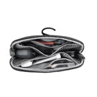 Peak Design Wash Pouch Small - Black-A burly #8 weatherproof UltraZip allows the bag to open up extra wide