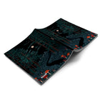 Denik Medium Layflat Notebook - Moonrise Forest-Durable, smyth-sewn library-quality binding